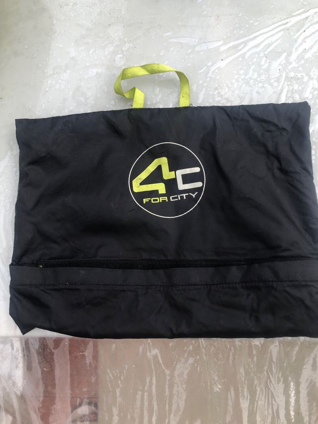 Chubasquero Rainbow Poncho Negro XL-XXL