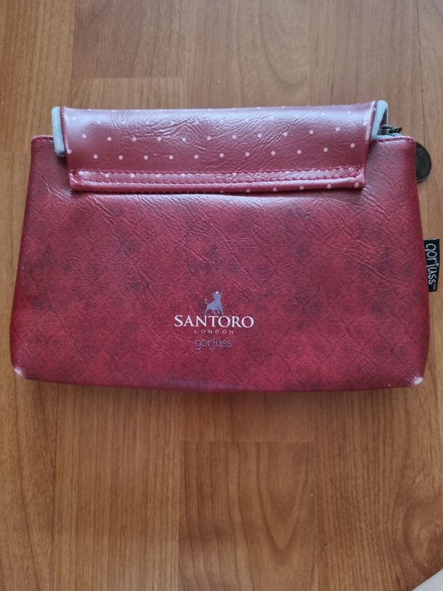 Neceser Santoro Gorjuss rojo (tamaño viaje).