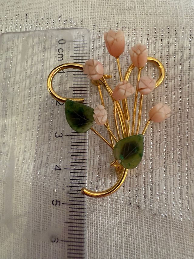 Broche Coral Piel Angel marca Swoboda