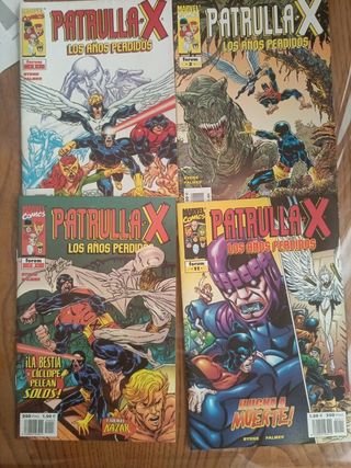 Cómics Patrulla-X Los Años Perdidos 1,2,3,11