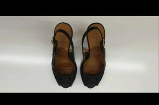 Zapatos negros de tacón