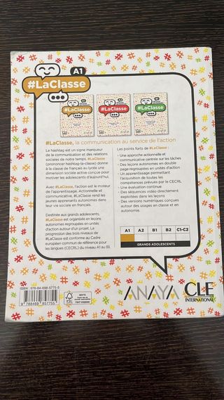 La classe niveau A1 élève - Anaya