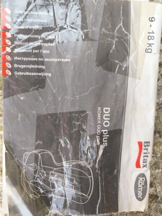 Silla coche Britax Römer