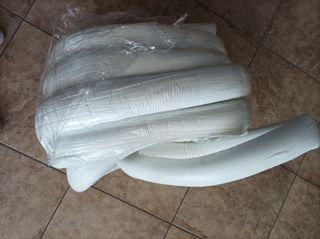 14 m. Aislante tuberías PVC blanco
