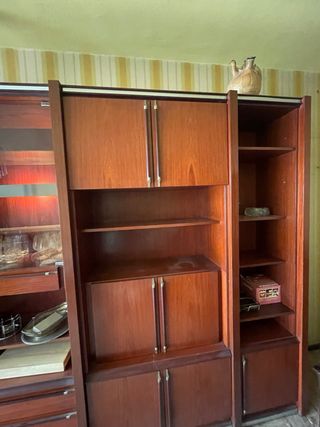 Mueble salón vintage madera