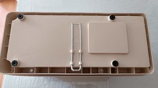 Maletín Costura Beige