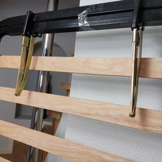 Somier Articulado Negro - Metal y Madera