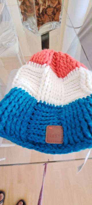 Gorro Roxy - Tejido multicolor