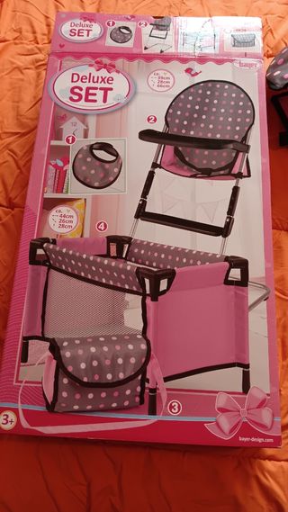 Cuna & Trona Bebe - Set Deluxe