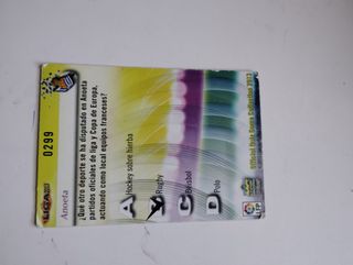 Cromo Anoeta Liga 2012,Mundicromo