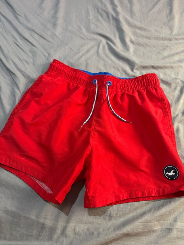 Bañador Hollister rojo