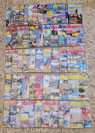 53 Revistas Aerotec modelismo RC