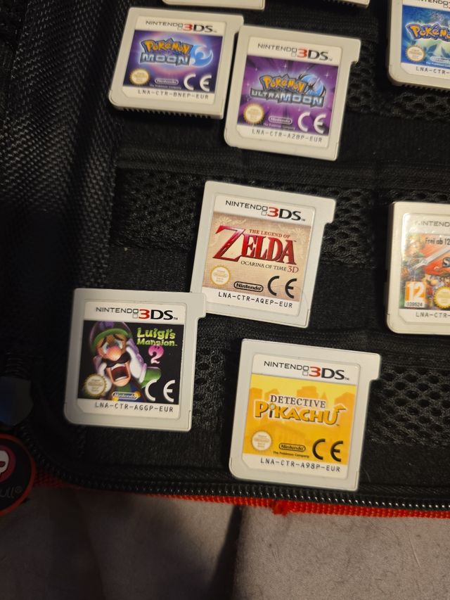 9 Juegos Nintendo 3DS. Pokemon Mario zelda