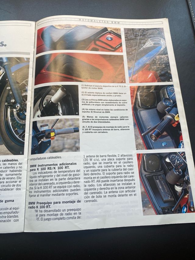 CATALOGO BMW ACCESORIOS DE MOTOCICLETAS