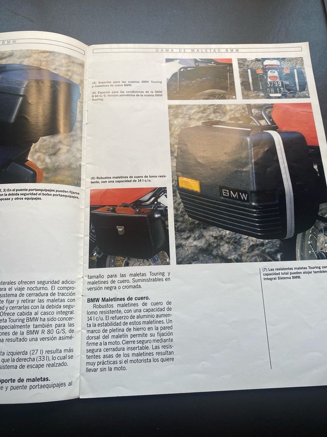 CATALOGO BMW ACCESORIOS DE MOTOCICLETAS