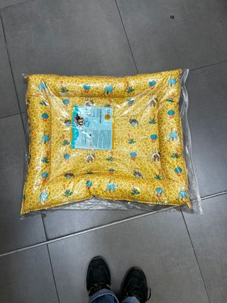 Cama perro para el calor