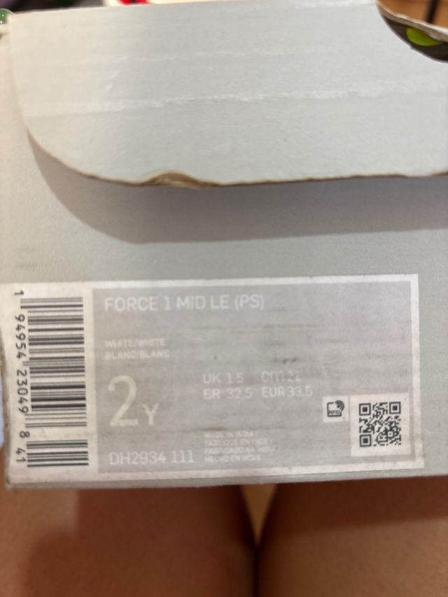 Nike Air Force 1 blancas