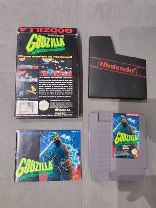 Godzilla Monster of Monsters NES