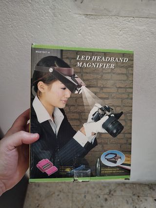 Lupa frontal LED: ¡Aumenta tu visión!