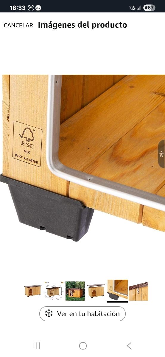 Caseta perro Ferplast BAITA 80