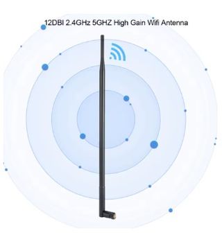 2 Antenas Wifi para rúter