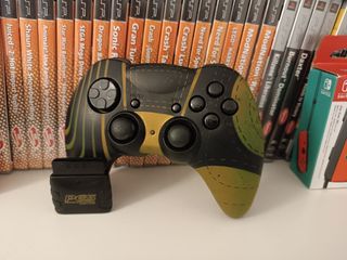 Mando PS2 inalámbrico PES + Adaptador