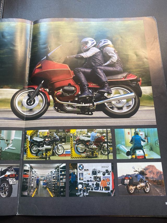 CATALOGO BMW MOTOCICLETAS 1986