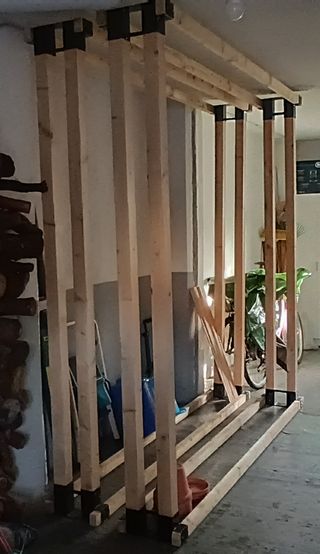 LEÑERO GRANDE 220x220cm (Para montar)