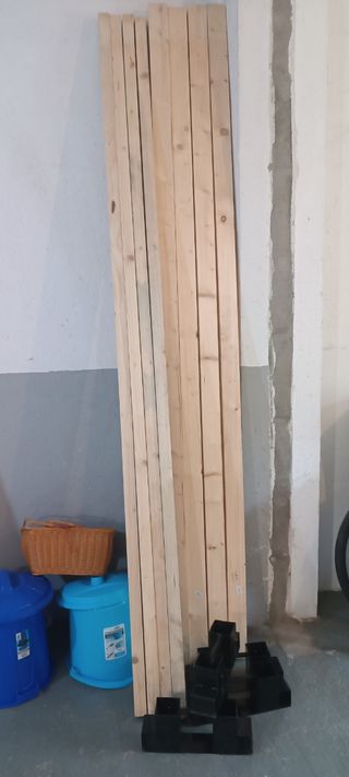 LEÑERO GRANDE 220x220cm (Para montar)