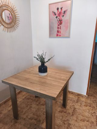 Mesa madera - Comedor cuadrada
