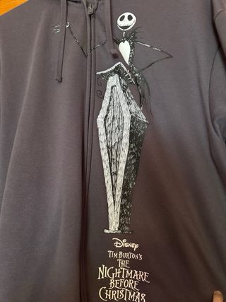 Sudadera capucha Jack Skellington Disney