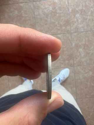 Moneta 20 Lire Italia 1936 mussolini biga argento