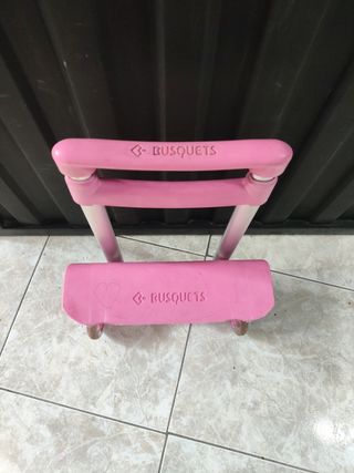 Carrito escolar Busquets plegable.