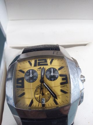 Reloj Lotus Cronografo Amarillo