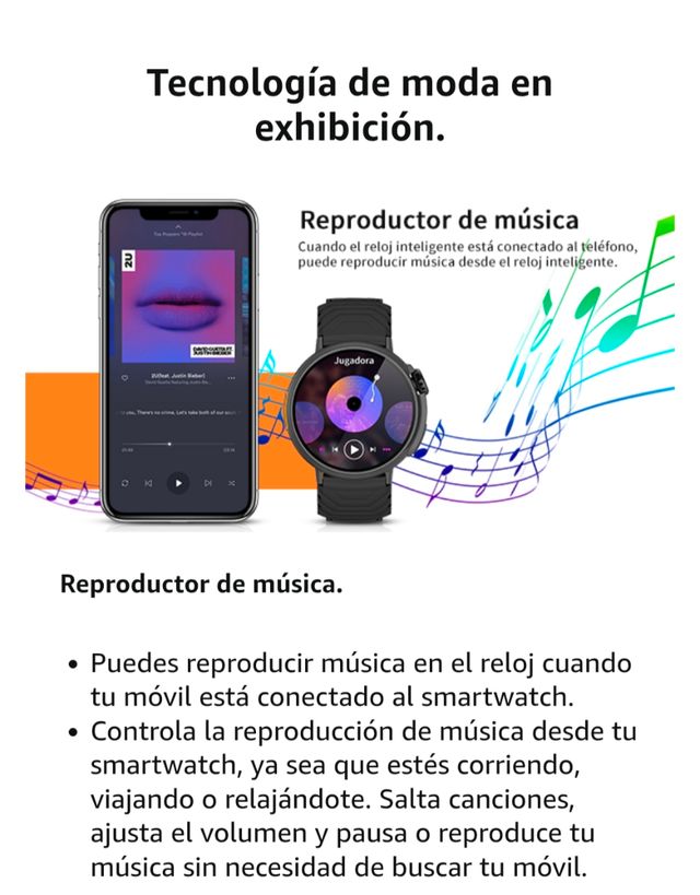 Reloj inteligente Ultra Hombre mujer con llamadas