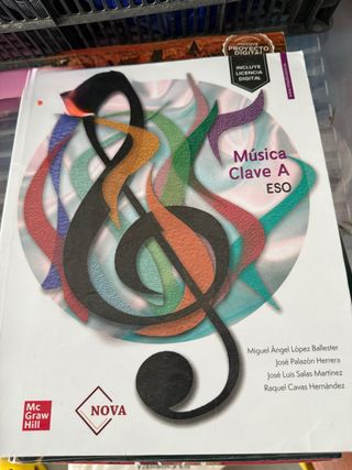Música Clave A ESO - Libro