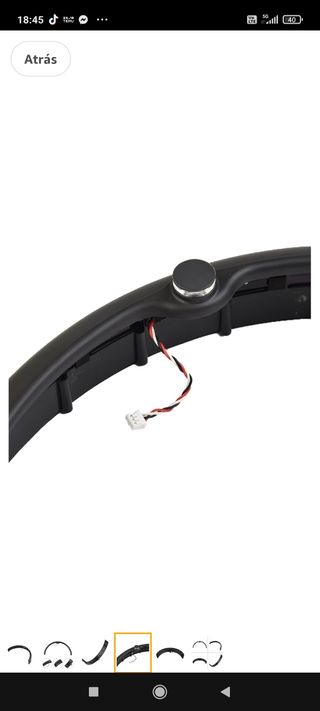 Paragolpes robot roomba