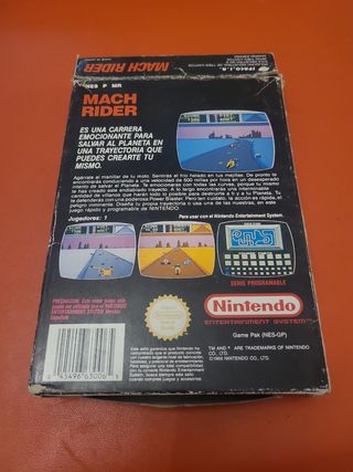 Mach Rider NES - Versión Española