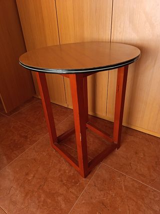 Mesa camilla madera marrón
