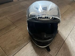 Casco moto HJC talla S c/interfono