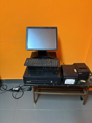 TPV aprox y MSI: Pantalla, teclado y ticketera