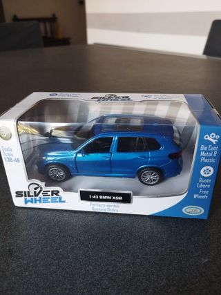 BMW X5M 1:43 Silver Wheel