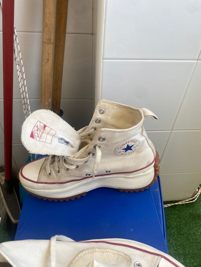 Converse blancas - zapatillas altas
