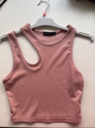 Top Shein rosa talla XS