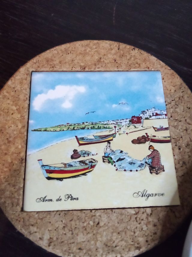 Souvenirs Algarve: descanso de colher & coaster