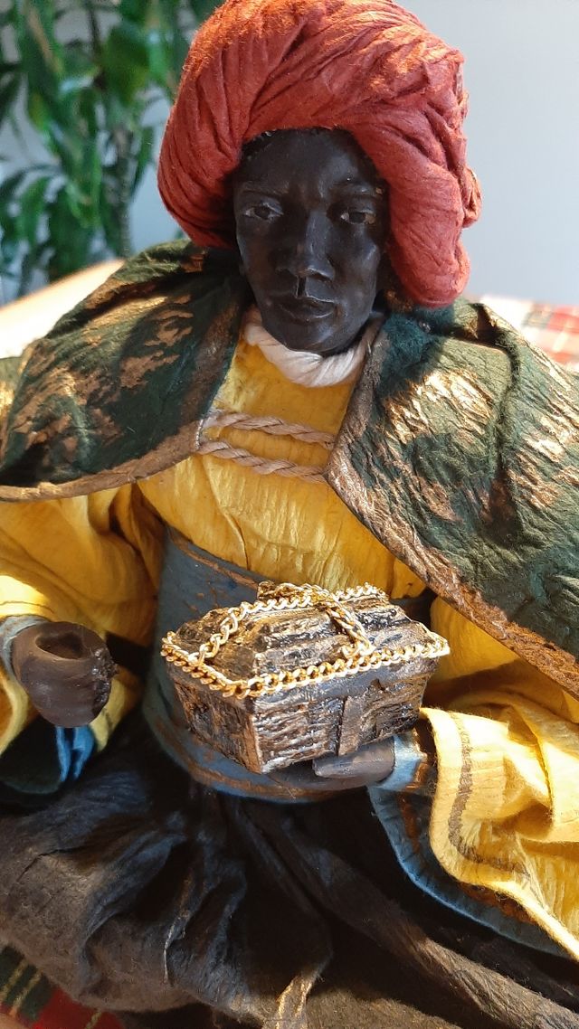 Re mago cartapesta vintage