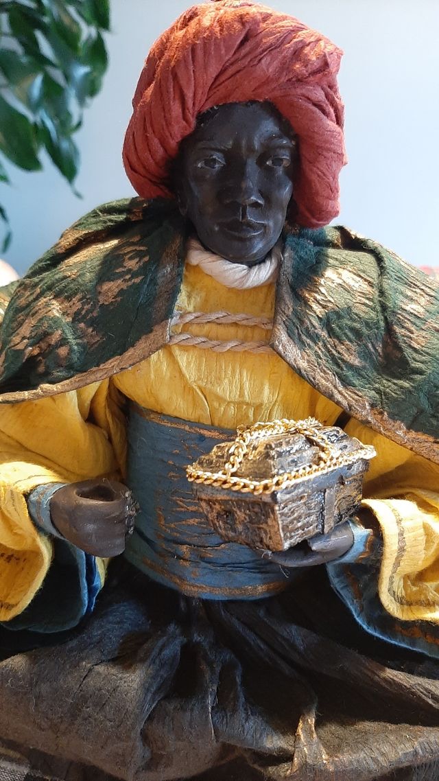 Re mago cartapesta vintage