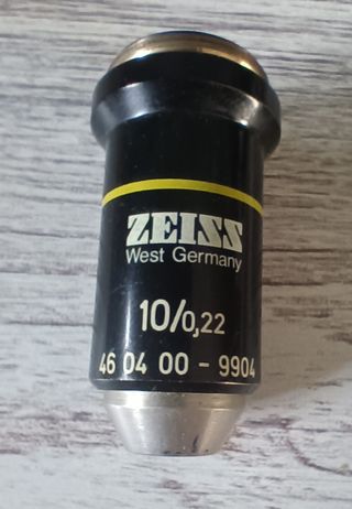 Objetivo Zeiss West Germany 10x