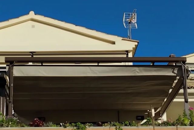 Pergola y Toldo 3x3 Beige