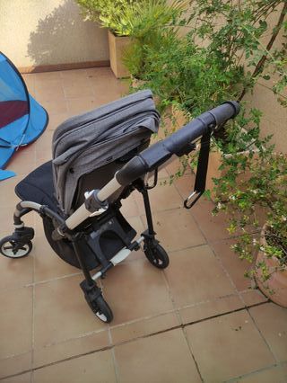 Silla de paseo Bugaboo Bee 6 + capazo + fundas